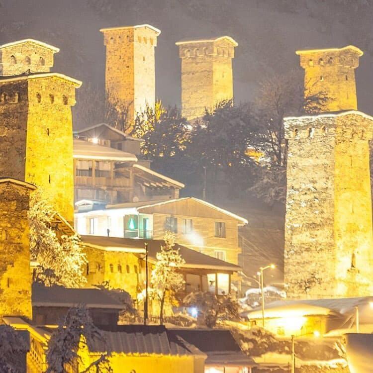 Guesthouse Guram Baba Μέστια Εξωτερικό φωτογραφία